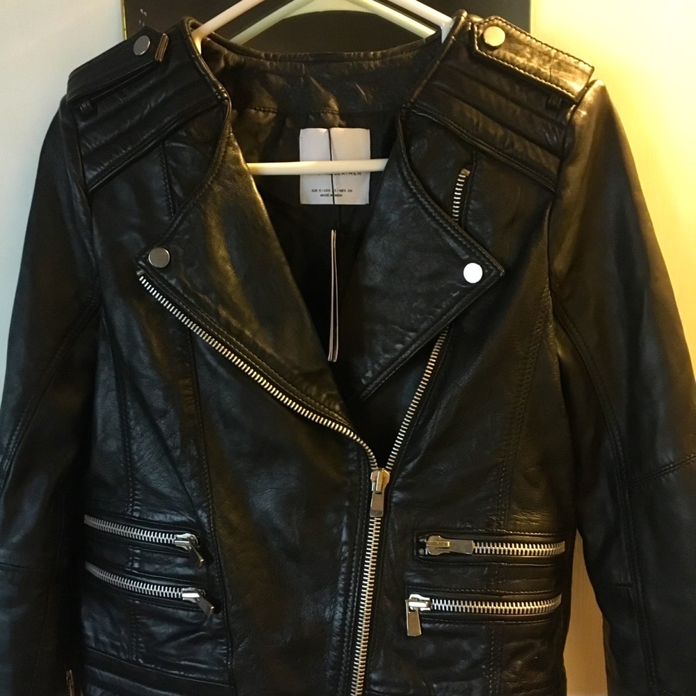 Leather jacket